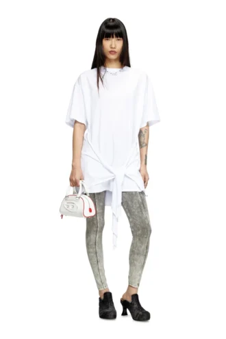 d-eivor T-Shirt-Kleid mit Bindeband vorne