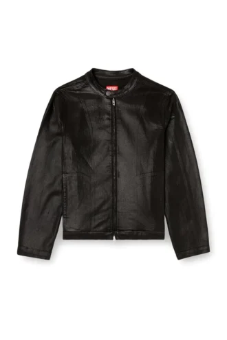 d-glory jogg Motorradjacke aus glänzend beschichtetem JoggJeans