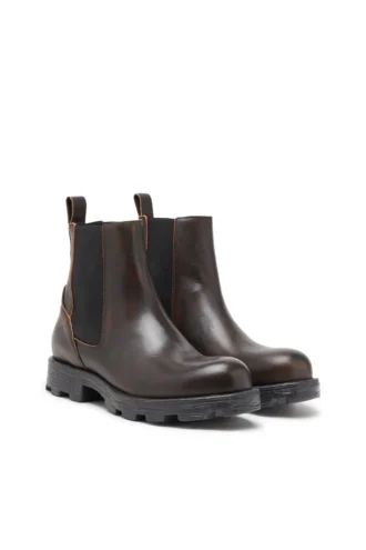 d-hammer ch D-Hammer-Chelsea-Stiefel aus gebürstetem Leder