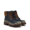 d-hammer lace up D-Hammer-Combat-Stiefel aus Denim und Wildleder d-hammer lace up D-Hammer-Combat-Stiefel aus Denim und Wildleder