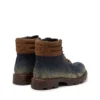 d-hammer lace up D-Hammer-Combat-Stiefel aus Denim und Wildleder d-hammer lace up D-Hammer-Combat-Stiefel aus Denim und Wildleder