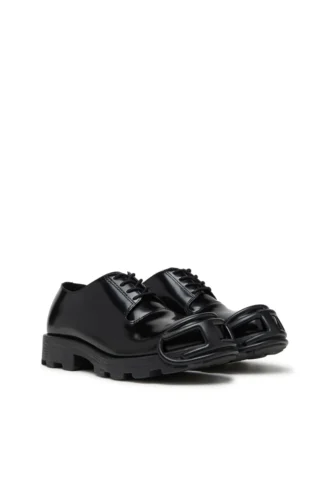 d-hammer so d D-Hammer-Schnürschuhe aus Leder mit ovaler D-Zehenkappe