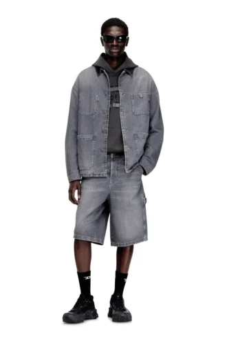 d-livery-w-short Lässig geschnittene Jeansshorts