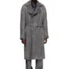 d-matthew-s Trenchcoat aus gemustertem Denim d-matthew-s Trenchcoat aus gemustertem Denim