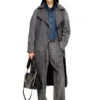 d-matthew-s Trenchcoat aus gemustertem Denim d-matthew-s Trenchcoat aus gemustertem Denim