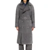 d-matthew-s Trenchcoat aus gemustertem Denim d-matthew-s Trenchcoat aus gemustertem Denim