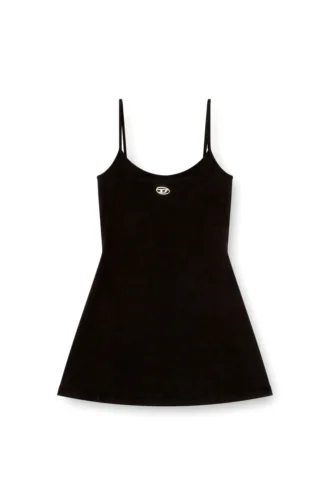 d-newhop-od Minikleid aus Baumwolle mit Oval D-Logo