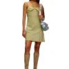 d-ouchy Kurzes Utility-Kleid mit Verwascheneffekten