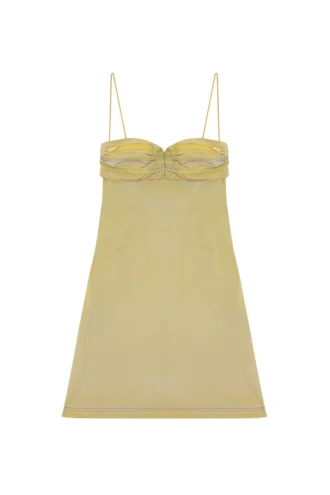 d-ouchy Kurzes Utility-Kleid mit Verwascheneffekten