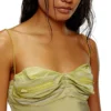d-ouchy Kurzes Utility-Kleid mit Verwascheneffekten