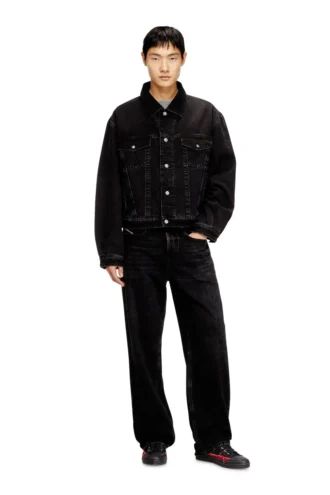 d-ranger-t Gesteppte Truckerjacke aus Denim