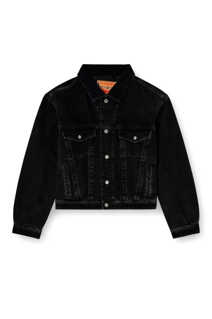 d-ranger-t Gesteppte Truckerjacke aus Denim