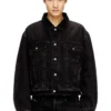d-ranger-t Gesteppte Truckerjacke aus Denim
