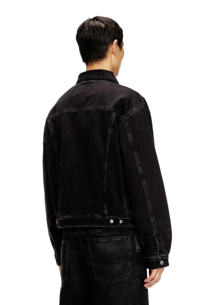 d-ranger-t Gesteppte Truckerjacke aus Denim