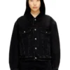 d-ranger-t Gesteppte Truckerjacke aus Denim