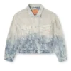 d-ranger Truckerjacke aus Prince-of-Wales-Jacquard-Denim d-ranger Truckerjacke aus Prince-of-Wales-Jacquard-Denim
