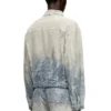 d-ranger Truckerjacke aus Prince-of-Wales-Jacquard-Denim d-ranger Truckerjacke aus Prince-of-Wales-Jacquard-Denim
