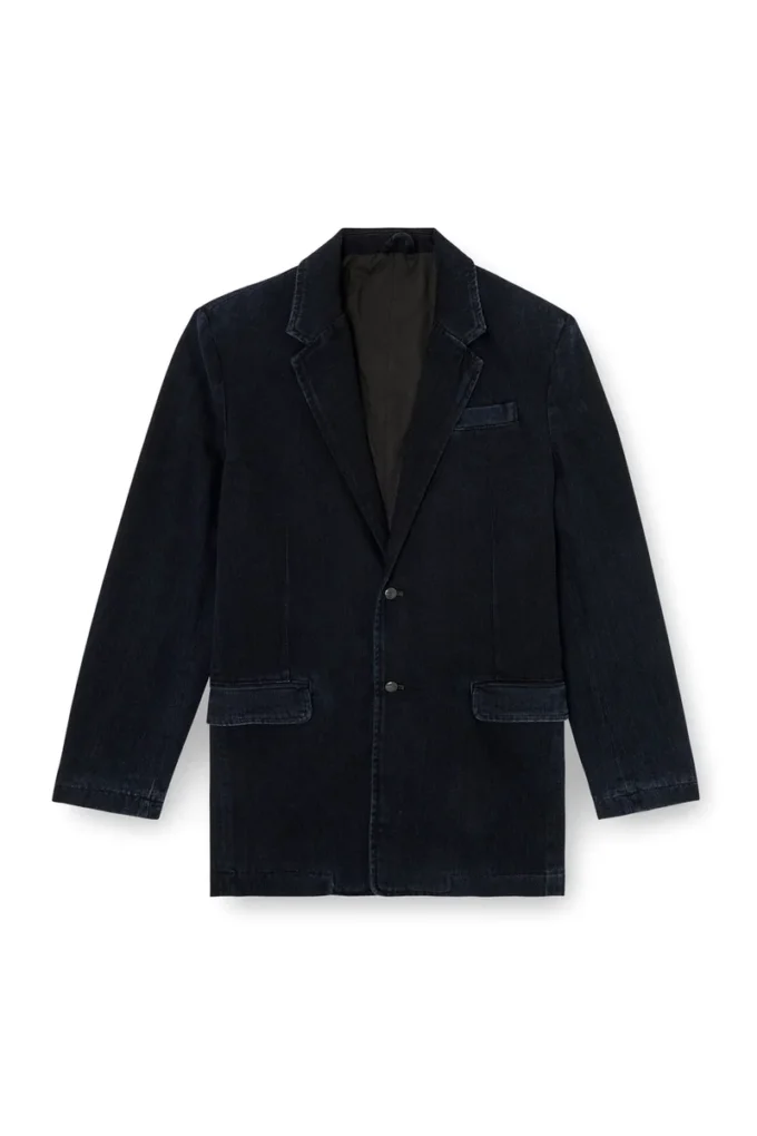 d-reger-d Blazer aus leicht behandeltem Denim d-reger-d Blazer aus leicht behandeltem Denim