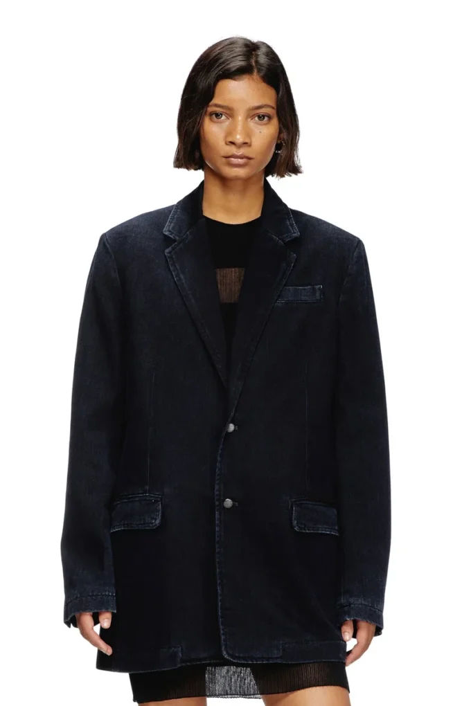 d-reger-d Blazer aus leicht behandeltem Denim d-reger-d Blazer aus leicht behandeltem Denim