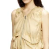 d-resden Cargo-Kleid aus behandelter Viskose-Nylon