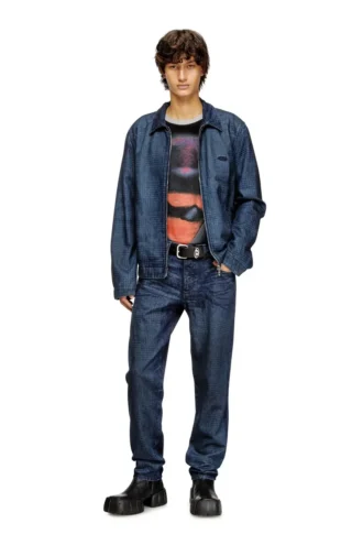 d-roheen-s Jacke aus Prince-of-Wales-Denim