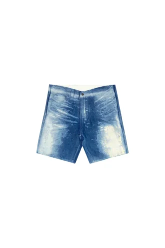 d-shorty-fse Shorts aus Peel-Off-Denim