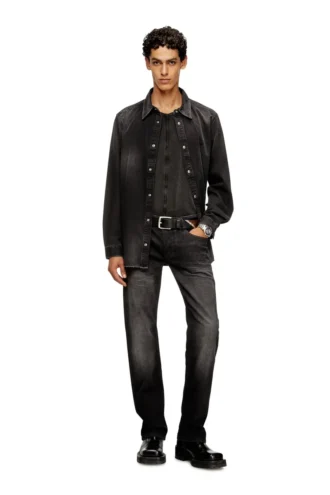 d-simply Langärmliges Jeanshemd