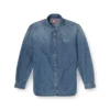 d-simply-s15 Jeanshemd mit Stickerei auf der Rückseite d-simply-s15 Jeanshemd mit Stickerei auf der Rückseite