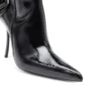 d-ten&half hb D-Ten&Half-Glossy kniehohe Stiefel mit geschwungenem Absatz d-ten&half hb D-Ten&Half-Glossy kniehohe Stiefel mit geschwungenem Absatz