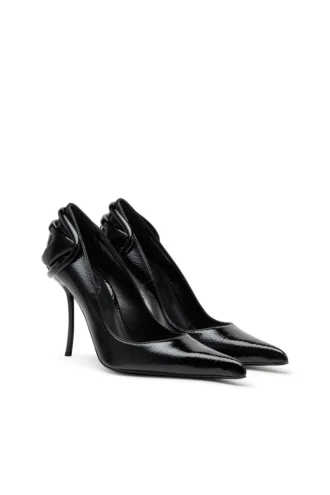d-ten&half p D-Ten&Half-Glossy Pumps mit geschwungenem Absatz