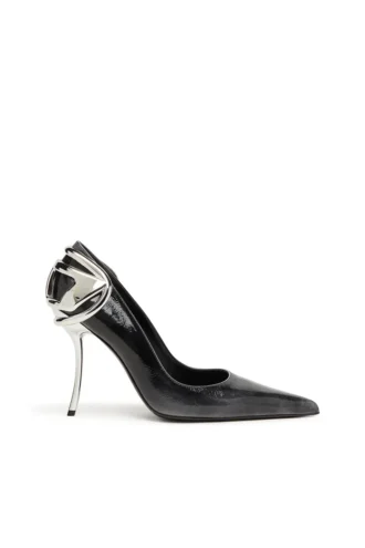 d-ten&half p D-Ten&Half-Pumps aus Lack-Pull-up-Leder