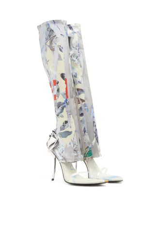 d-ten&half sdl kb D-Ten&Half-Hybrid Sandalen mit grafischem Print