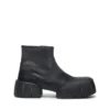 d-tex bt D-Tex-Gummierte Lederstiefeletten mit geteilter Sohle