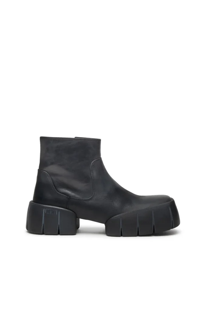 d-tex bt D-Tex-Gummierte Lederstiefeletten mit geteilter Sohle