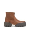 d-tex bt D-Tex-Gummierte Lederstiefeletten mit geteilter Sohle