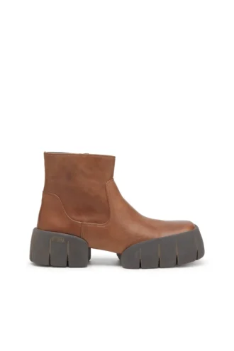 d-tex bt D-Tex-Gummierte Lederstiefeletten mit geteilter Sohle