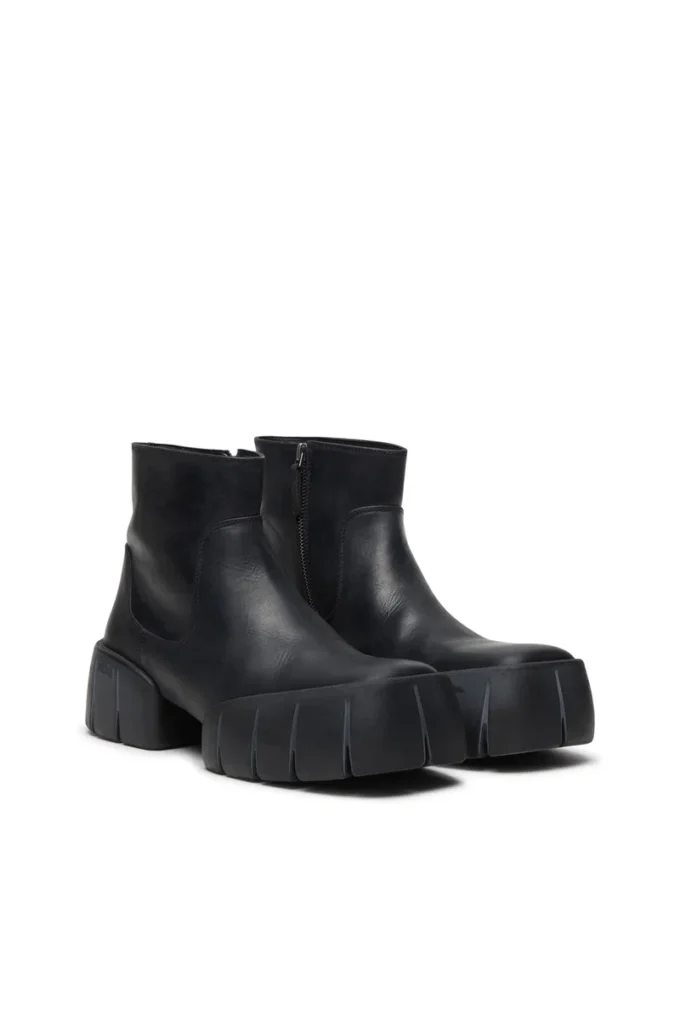 d-tex bt D-Tex-Gummierte Lederstiefeletten mit geteilter Sohle