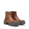 d-tex bt D-Tex-Gummierte Lederstiefeletten mit geteilter Sohle