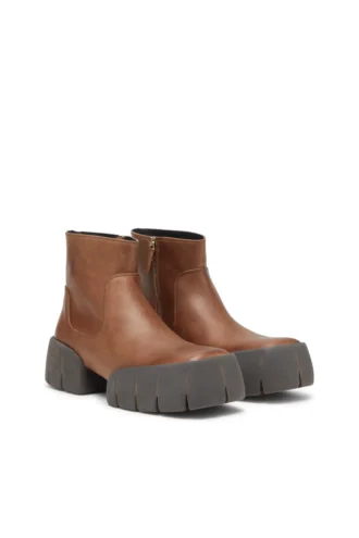 d-tex bt D-Tex-Gummierte Lederstiefeletten mit geteilter Sohle