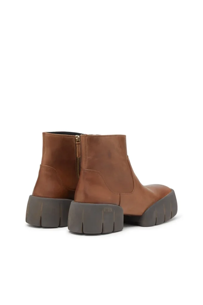 d-tex bt D-Tex-Gummierte Lederstiefeletten mit geteilter Sohle