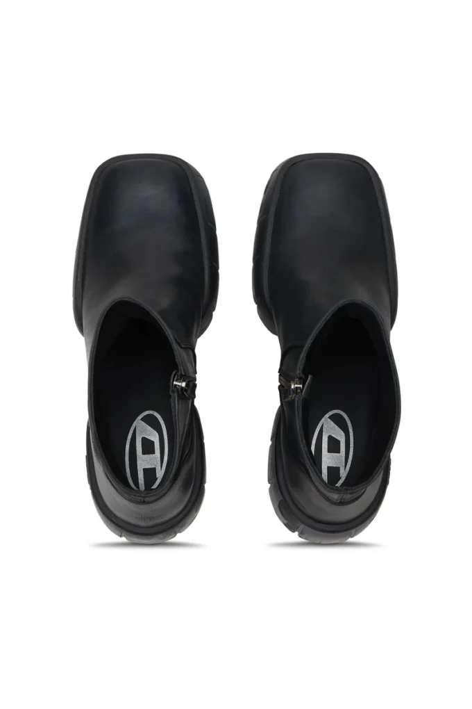 d-tex bt D-Tex-Gummierte Lederstiefeletten mit geteilter Sohle