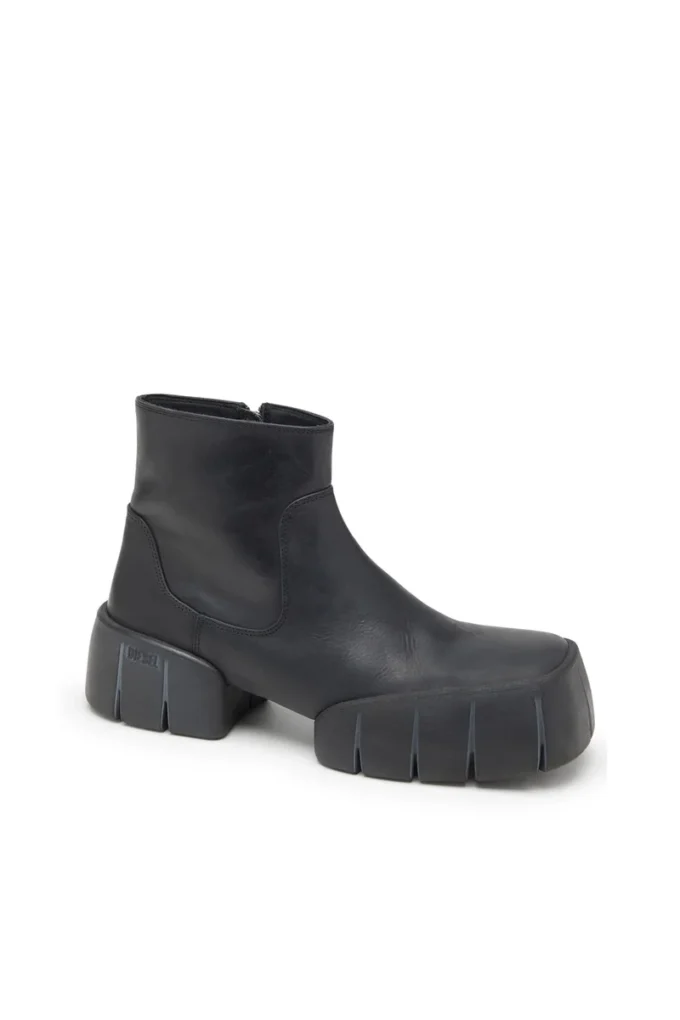 d-tex bt D-Tex-Gummierte Lederstiefeletten mit geteilter Sohle