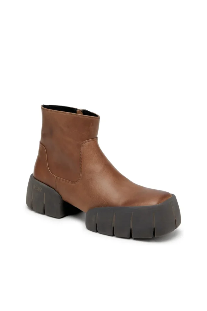 d-tex bt D-Tex-Gummierte Lederstiefeletten mit geteilter Sohle