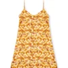 d-ulcet Minikleid aus Viskose mit Allover-Print