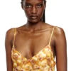 d-ulcet Minikleid aus Viskose mit Allover-Print