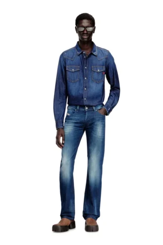 d-vega Jeanshemd mit aufgesetzten Taschen