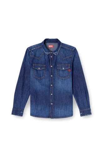 d-vega Jeanshemd mit aufgesetzten Taschen