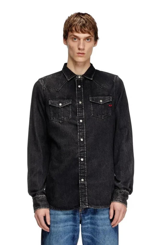 d-vega Overshirt aus Tencel-Denim