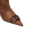 d-venus 40 kb tube D-Venus-Kniehohe Stiefel aus geöltem Leder