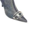 d-venus kb d D-Venus – Denim-Stiefel mit Logo-Plakette d-venus kb d D-Venus – Denim-Stiefel mit Logo-Plakette